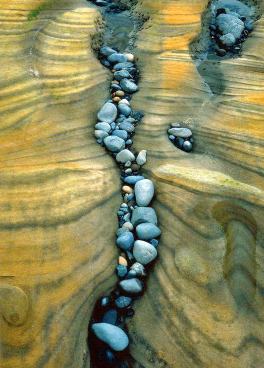 Blankopostkarte: Seal Rock Beach, Oregon, USA – Einzigartige Küstenansicht für Ihre Grüße