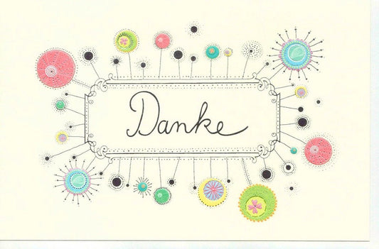 Dankeskarte aus edlem Premiumpapier - Stilvolle Danksagung für besondere Anlässe