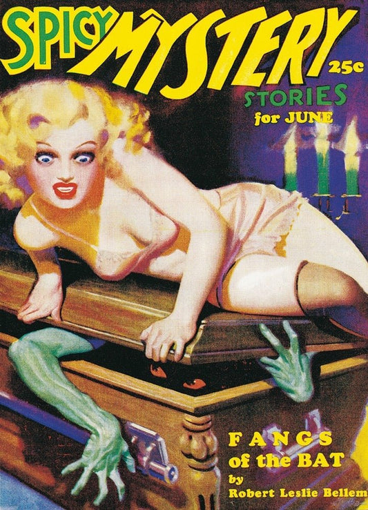 Film - Postkarte: Geheimnisvolle Spannung im Retro - Stil