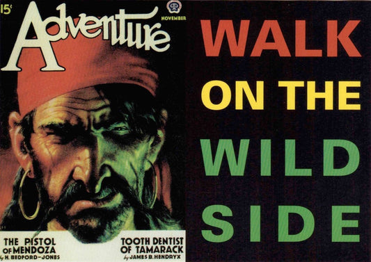 Film - Postkarte: Pulp Fiction - Walk on the Wild Side für Filmfans