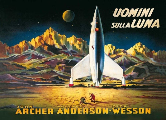 Film - Postkarte: Reise zum Mond - Ein cineastisches Abenteuer auf hochwertigem Papier