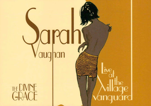 Film - Postkarte Sarah Vaughan "The 60ies" – Ein nostalgischer Gruß aus der goldenen Ära des Jazz.