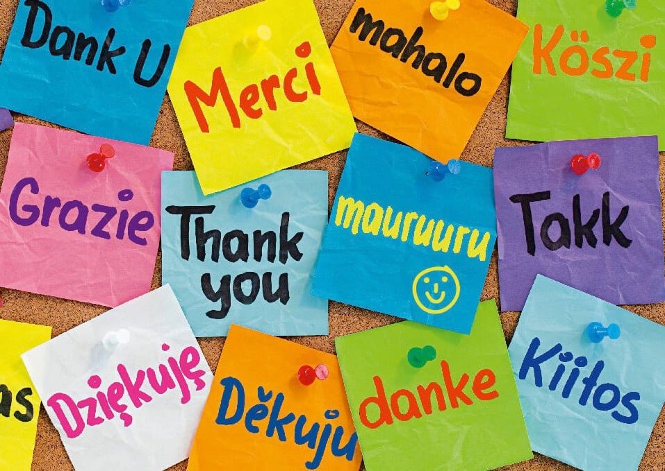 Freundschaftskarte mit Spruch: Gutsch DANKE - Postkarten - Sprüche für besondere Momente