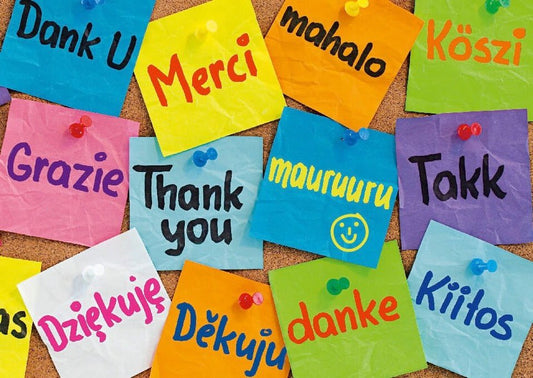 Freundschaftskarte mit Spruch: Gutsch DANKE - Postkarten - Sprüche für besondere Momente