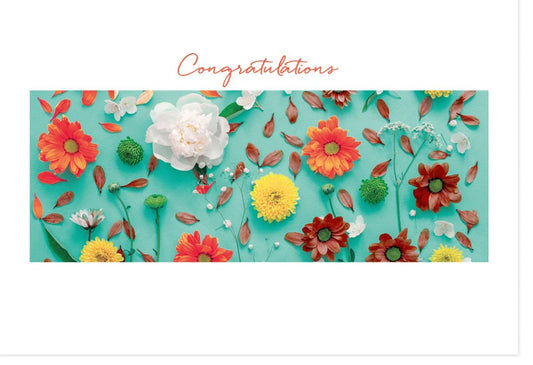 Geburtstagskarte - Blumige Glückwünsche für jeden Anlass, Hochwertige Karte für Feierlichkeiten, Papeterie für besondere Momente