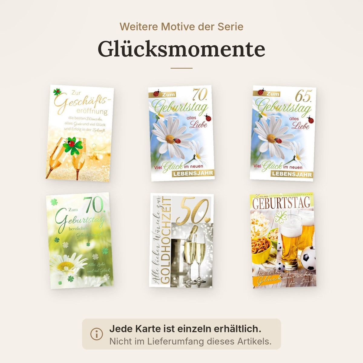 Geburtstagskarte für Männer: Blumenmotiv mit herzlichem Glückwunschtext für Freude und Sonnenschein