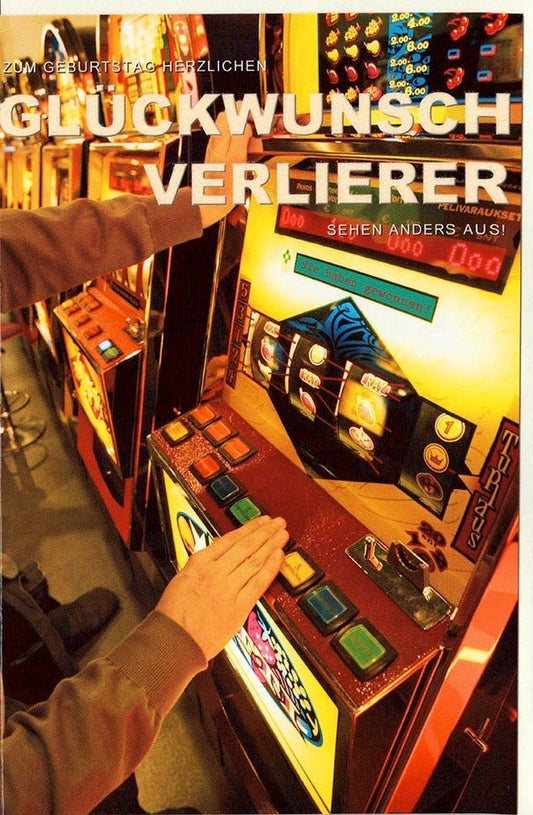 Geburtstagskarte mit Humor: Herzlichen Glückwunsch, du Pechvogel!