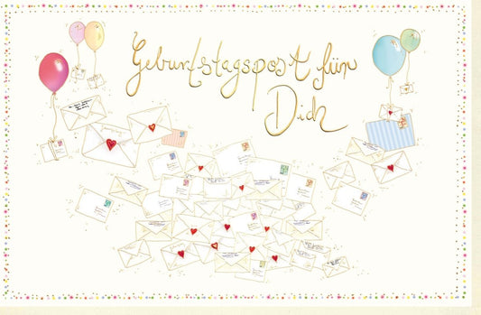 Geburtstagskarte Premium: Exklusive Grüße für einen besonderen Geburtstag