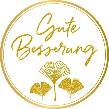 Gute Besserung Karte mit Schaumstoff Klebepad - Applikation aus Pappe für Genesungswünsche