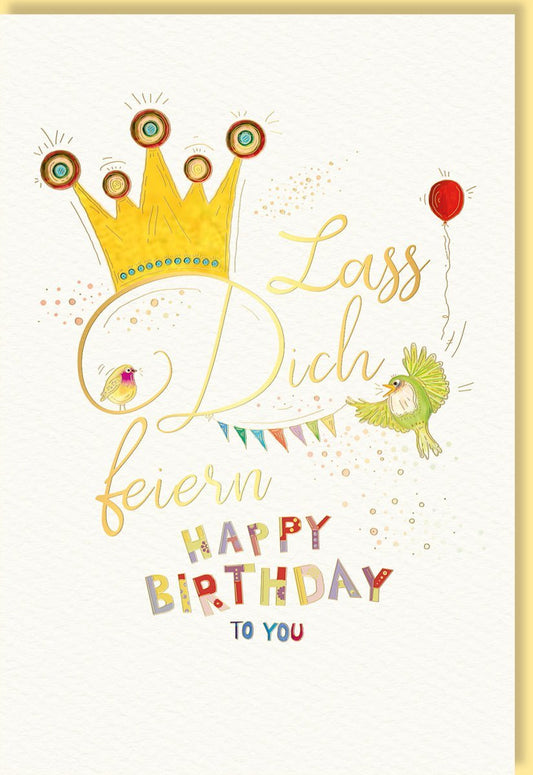 Kindergeburtstagskarte mit detailverliebtem Design und herzlicher Gestaltung