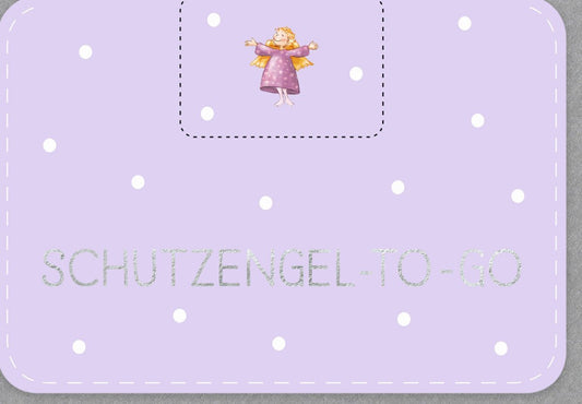 Kommunion Glückwunschkarte mit Schutzengel – Segenswünsche zur Heiligen Feier für Kinder