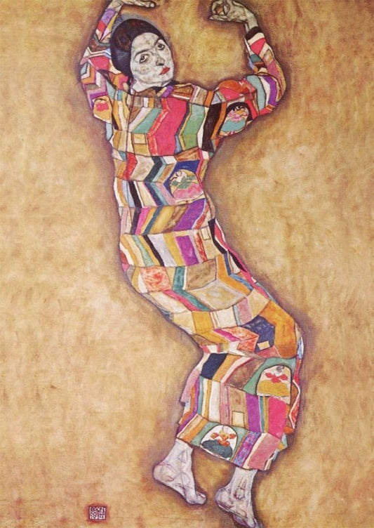 Kunstpostkarte: Egon Schiele - Porträt Fräulein Beer