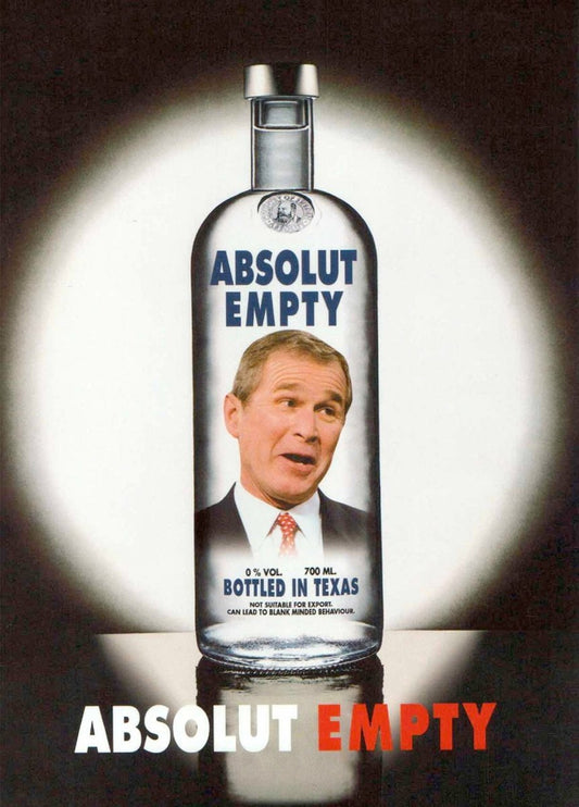 Lustige Postkarte "Völlig Leer" – Humorvolle Grüße für jede Gelegenheit