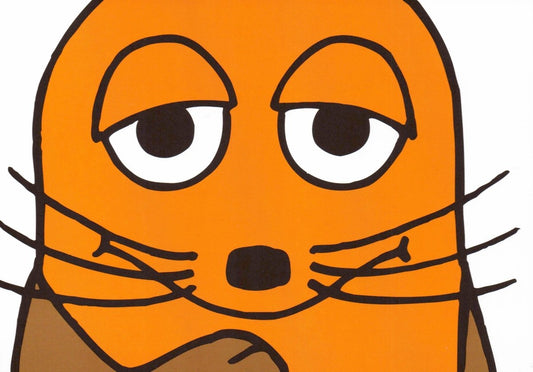 Maus - Postkarte Starschnitt Maus 2