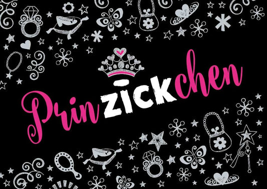 Postkarte Sprüche: Charmante Frauenkarte "Prinzickchen" für humorvolle Grüße