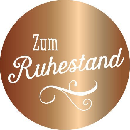 Ruhestandskarte mit Schaumstoff - Klebepad - Applikation auf Pappe für einen stilvollen Abschied