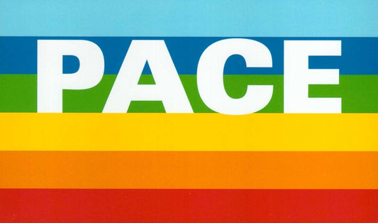 Spirituelle Postkarte: Peace - Frieden - Pace