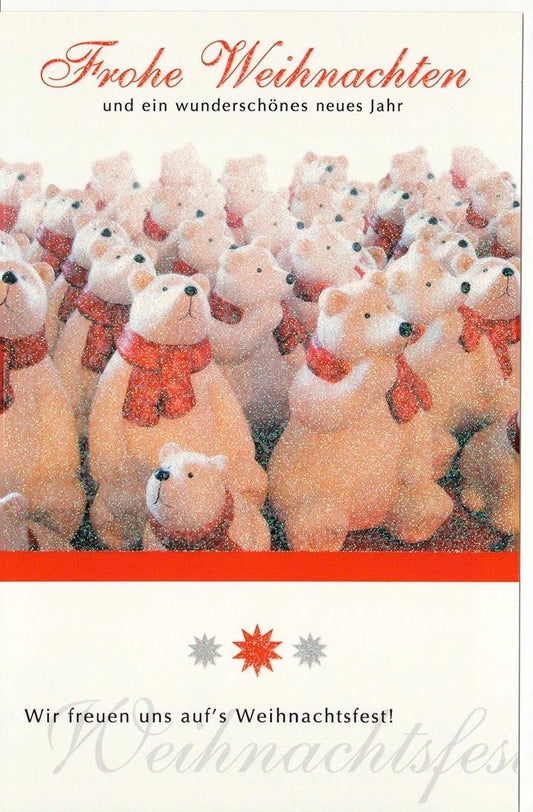 Weihnachtsgrußkarte: Vorfreude auf das Fest der Liebe und Besinnlichkeit