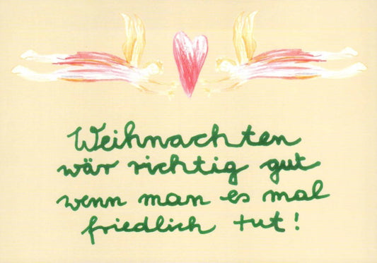 Weihnachtspostkarte: Ein Fest voller Freude und Glanz