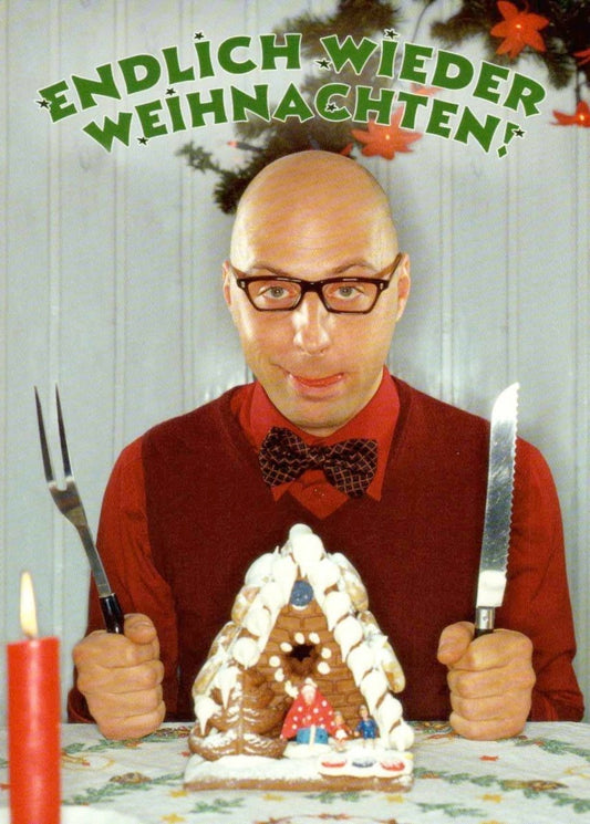 Weihnachtspostkarte: Humorvolle Grüße zur festlichen Jahreszeit