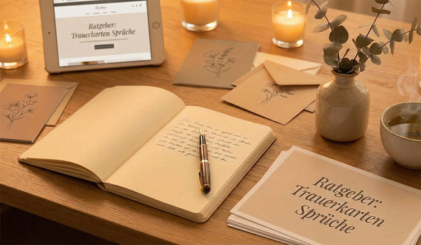 Trauersprüche: Über 130 tröstende Worte für Karte, Abschied & Gedenken