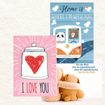 Postkarten Liebe