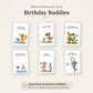 Weitere Motive der Serie Birthday Buddies, einzeln erhältlich