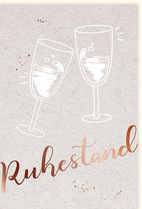 Abschiedskarte für Kollegen - Stilvolle Glückwünsche zur Pensionierung und Neuanfang feiern