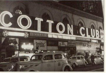 Blankokarte im Retro - Stil: Vintage Jazz Club Design, 20er Jahre Swing Musik, Elegante Grußkarte für besondere Anlässe, New York Nachtclub Flair