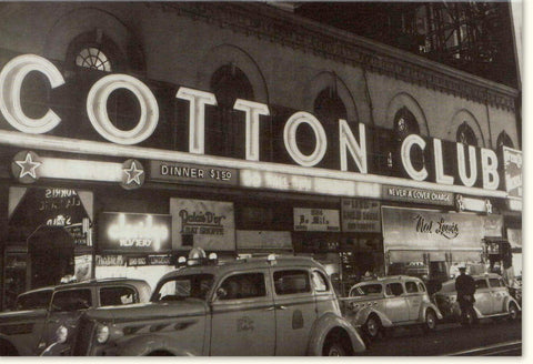 Blankokarte im Retro - Stil: Vintage Jazz Club Design, 20er Jahre Swing Musik, Elegante Grußkarte für besondere Anlässe, New York Nachtclub Flair