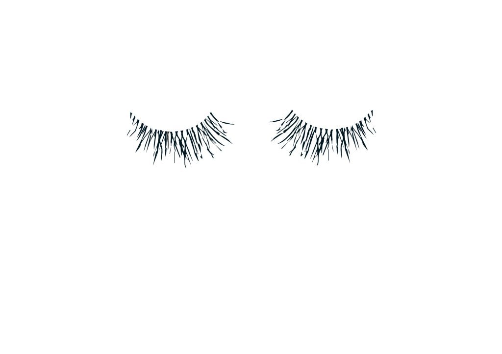 Blankopostkarte Cityproducts mit Wimpern - Design