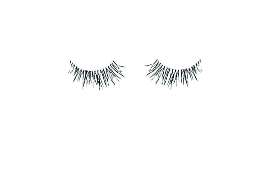 Blankopostkarte Cityproducts mit Wimpern - Design