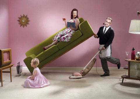 Blankopostkarte: Im Energiesparmodus - Kreative Grüße ohne Worte