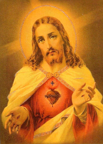 Blankopostkarte: Inspirierende Jesus Christ Illustration für besondere Anlässe