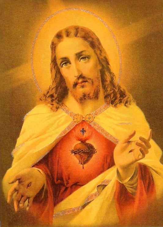 Blankopostkarte: Inspirierende Jesus Christ Illustration für besondere Anlässe
