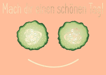 Freundschaftskarte: Genieße deinen Tag in vollen Zügen!