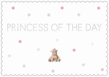 Freundschaftskarte mit Spruch - Cityproducts Princess of the Day