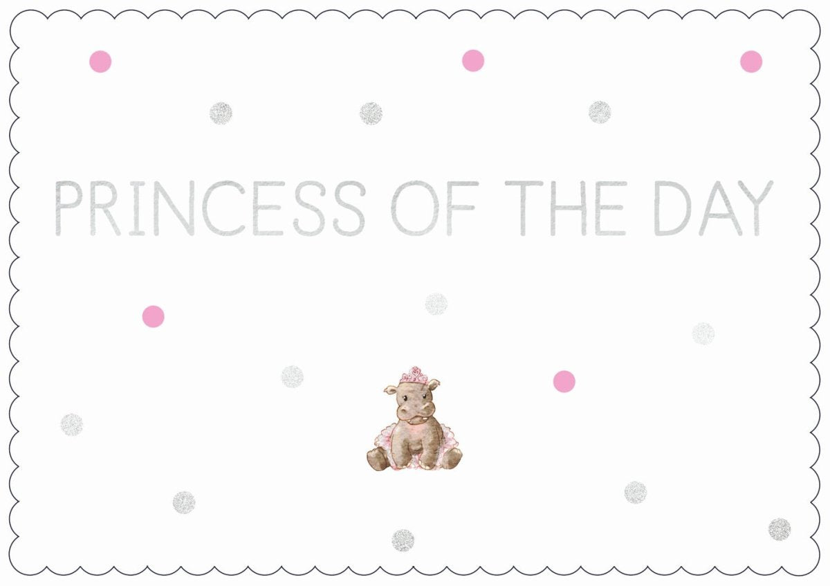 Freundschaftskarte mit Spruch - Cityproducts Princess of the Day