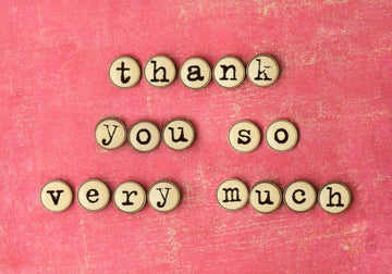 Freundschaftskarte "Thank You So Very Much" – Ausdruck der Dankbarkeit in stilvollem Design