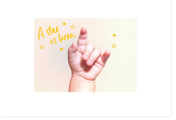 Geburtskarte: Babykarte 