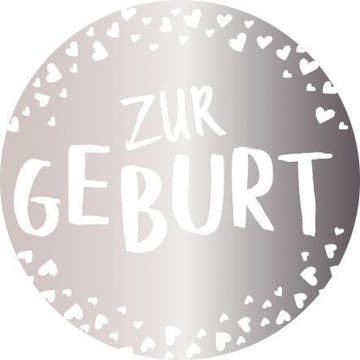 Geburtskarte mit Schaumstoff - Klebepad und Pappeinsatz – Charmante Applikation für besondere Anlässe