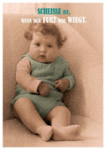 Geburtskarte Retro-Stil - 
