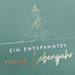 Geburtstagskarte Buddha Motiv entspanntes neues Lebensjahr stilvolle Glückwunschkarte Geburtstag Achtsamkeit Meditation grün elegant