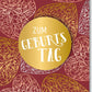 Geburtstagskarte - Elegantes Design mit Goldherzen, Rote Details, Hochwertige Karte für liebevolle Glückwünsche
