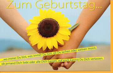 Geburtstagskarte Freundschaft: Ein Herz voller Halt und liebevolle Worte