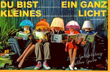 Geburtstagskarte Humor: Du bist ein kleines Licht, das hell erstrahlt!
