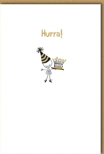 Geburtstagskarte Lustig – Tanzende Tiere mit Partyhüten und humorvollem Spruch