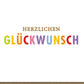 Geburtstagskarte - Midoro Regenbogen - Glückwünsche mit bunten Buchstaben, Unisex für Erwachsene und Kinder, Glückwunschkarten - Allgemein