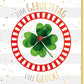 Geburtstagskarte mit Goldfolie: Elegante Glücksmotive Marienkäfer & Kleeblatt, Stilvoll für Erwachsene & Kinder