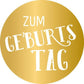 Geburtstagskarte mit Schaumstoff - Klebepad - Pappe, Gutsch - Verlag Wandelbar
